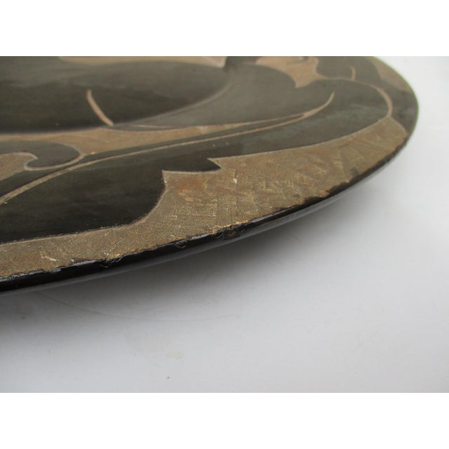 Art Brut Stoneware Horse Charger Circa 70s For Sale - Image 10 of 11