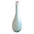Vintage French Blue Opaque Glass Bottle For Sale