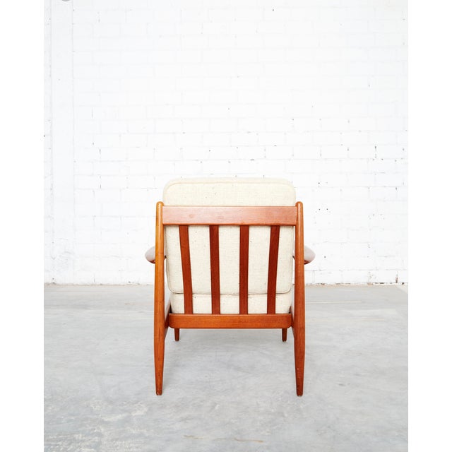 Grete Jalk Mid-Century FD118 Easy Chair in Teak by Grete Jalk for France & Søn, 1960s For Sale - Image 4 of 17
