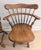 Ethan Allen Vintage Ethan Allen Rock Maple Dining Chair Comb-Back Swivel - A Pair For Sale - Image 4 of 11