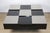 Vintage Coffee Table in Lacquered Wood and Aluminum, 1970s For Sale - Image 6 of 16