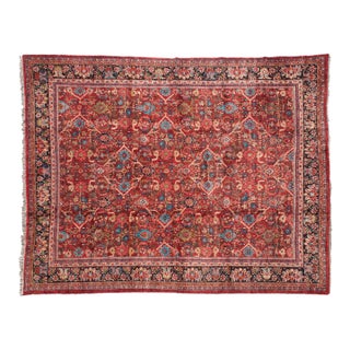 Vintage Mahal Carpet - 11'2" x 13'7" For Sale