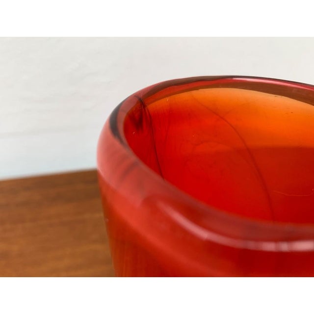 Mid-Century Scandinavian Glass Vase, 1960s For Sale - Image 17 of 18