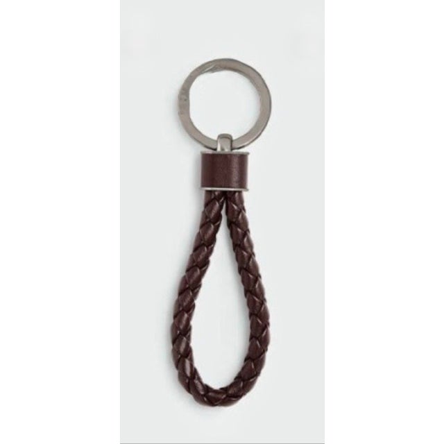 Brand New - Bottega Veneta Nappa Leather Key Chain, With Original Box and Felt Pouch For Sale - Image 11 of 11