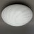 Space Age Murano Glass Swirl Ceiling Lamp in Glossy White, 1970s For Sale - Image 11 of 11
