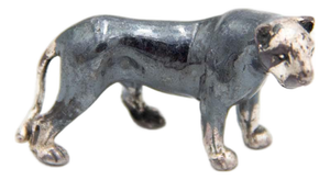 Miniature Lioness in Nickel Silver