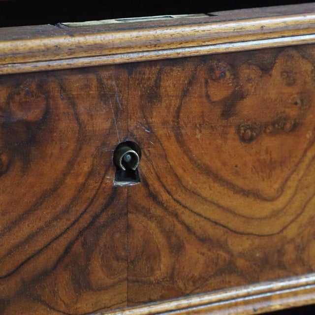 Antique Louis Philippe Washstand with Marble Top and Folding Mirror, 1860 For Sale - Image 10 of 18