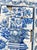 18th Century Portuguese Baroque Blue & White Flower Basket Tile Panel For Sale - Image 10 of 14