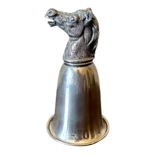 Gucci Silver Plate Horse Stirrup Cup