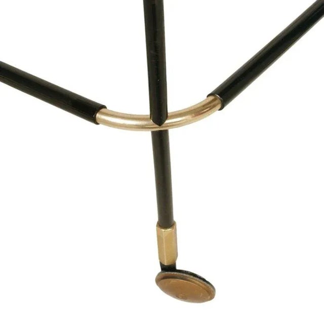 Metal Mid-Century Italian Mahogany, Formica & Metal Bar Trolley, 1960s For Sale - Image 7 of 9