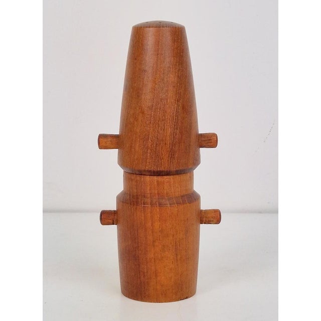 Wood Salt Shaker and Pepper Mill by Jens Quistgaard for Dansk Designs, 1960s For Sale - Image 7 of 7