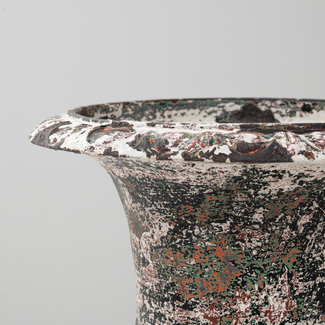 Metal 1900s French Cast Iron Planter For Sale - Image 7 of 18