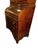 Beautiful Cylinder roll desk made of figural mahogany by Skandia Furniture Company. Excellent condition and top of the...