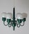 Forest Green Model 526 Chandelier attributed to Hans-Agne Jakobsson, Sweden, 1970s For Sale - Image 12 of 14