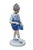 Traditional Rare 1990 Bing & Grondahl Porcelain My Favorite Blue Dress Figurine 2586 For Sale - Image 3 of 12