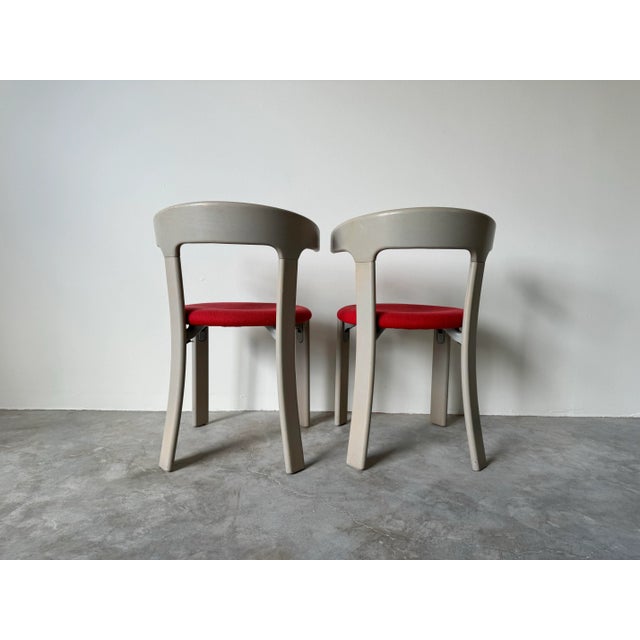 A Pair of Postmodern Accent Chairs by Bruno Rey for Dietiker, Germany For Sale - Image 9 of 11