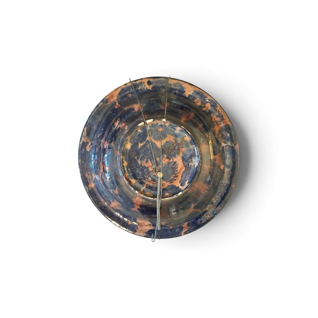 The School of Paris Late 19th Century French Palissy Ware Majolica Platter | Trompe-l'Oeil Pond Life With Carp, Snake, and Lizard | School of Paris For Sale - Image 3 of 3