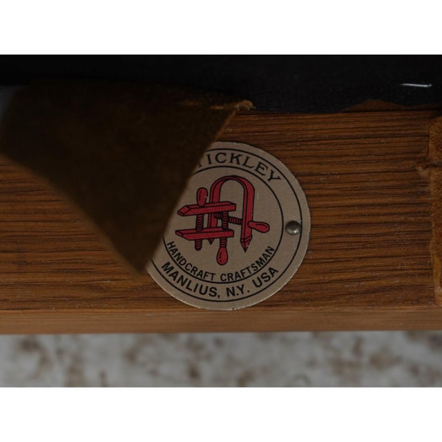 Set of 6 Stickley Mission Oak Arts & Crafts Dining Chairs For Sale - Image 17 of 18