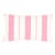 Schumacher Lubeck Stripe 20" Lumbar Pillow in Pink For Sale