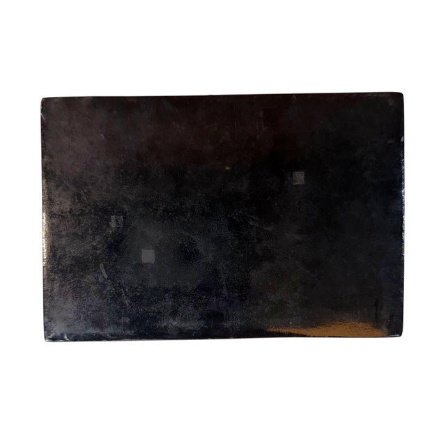 Early 19th Century Chinese Black Lacquer Box For Sale - Image 10 of 10