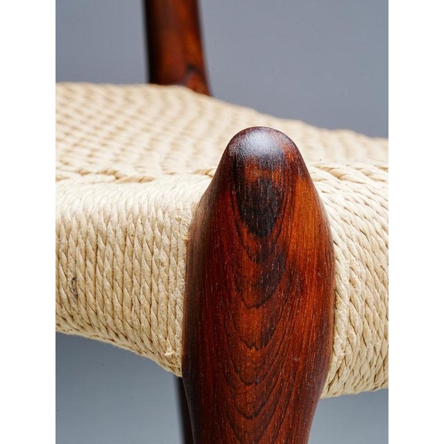 Vintage Danish Chairs in Wood by Niels Otto Møller, 1960s, Set of 6 For Sale - Image 10 of 16