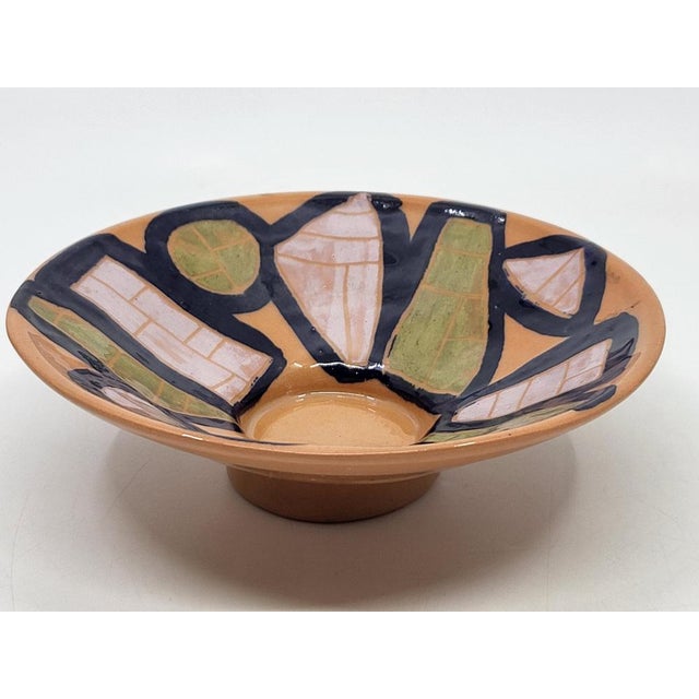 Ceramic Ceramic Candlestick by Gabrielle Mackiewicz, France, 1950 For Sale - Image 7 of 13