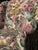 Blush Vintage Hickory Hill Floral Upholstered Armchair & Ottoman | Traditional English Country Style For Sale - Image 8 of 12