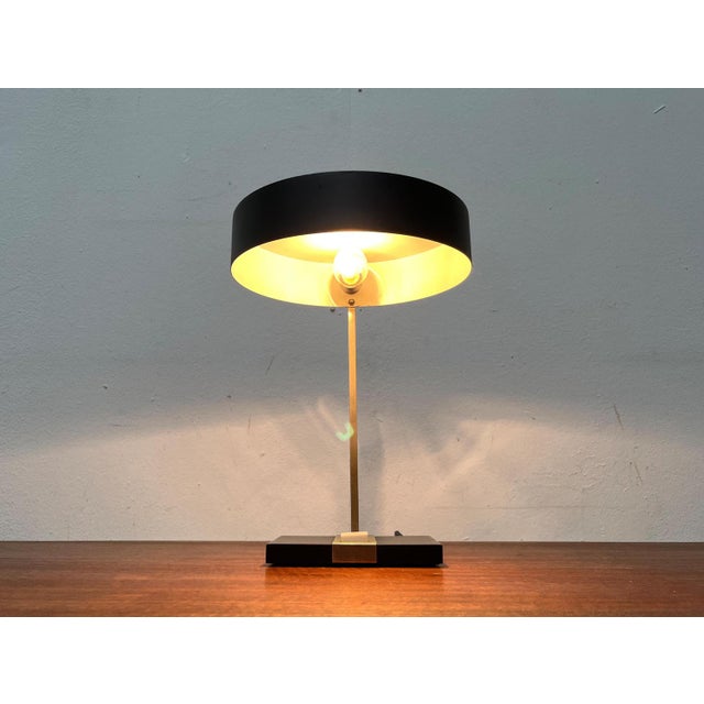Mid-Century Minimalist German Table Lamp from Hillebrand, 1960s For Sale - Image 5 of 18