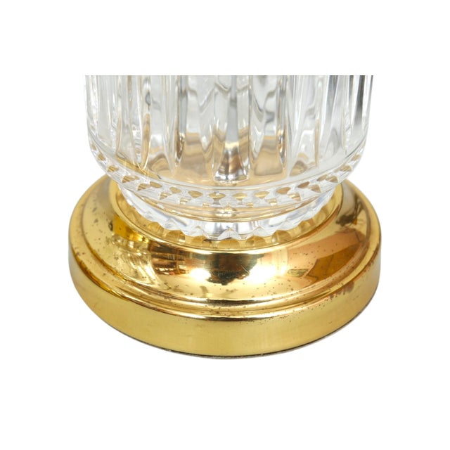 Waterford Carina Waterford Crystal Table Lamps, a Pair For Sale - Image 4 of 5