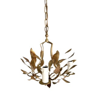 Vintage Hollywood Regency Pendant Light, 1960 For Sale