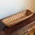 Offering a beautiful mid-20th century natural wicker French baguette bread basket. Use as a proofing basket, serving...
