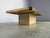 Vintage Travertine and Brass Coffee Table, 1970s For Sale - Image 6 of 12