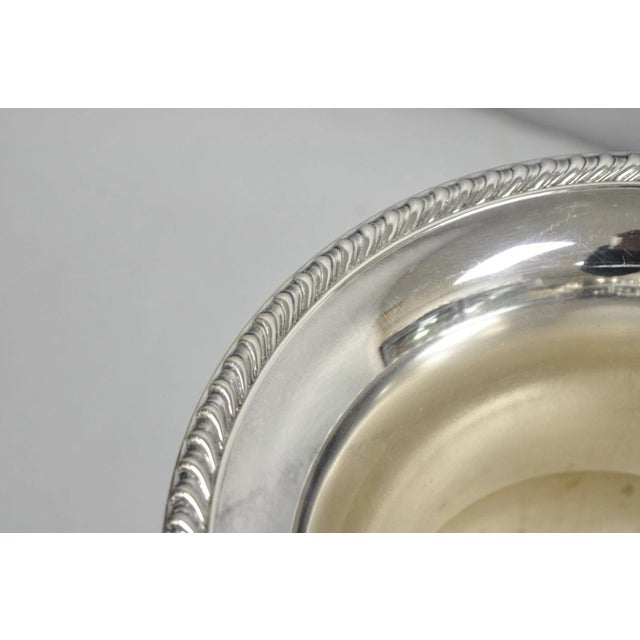 Mid 20th Century English Regency Silver Plated Trophy Cup Urn Champagne Chiller Ice Bucket For Sale - Image 12 of 14