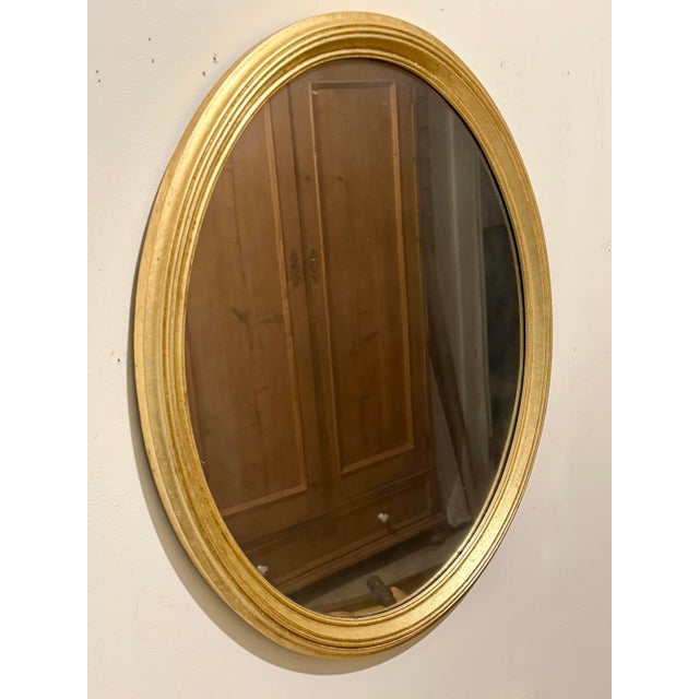 Vintage Gilt Italian Mirror With Distressed Mirror Glass For Sale - Image 11 of 11