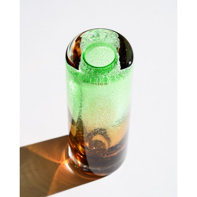 Art Glass Czech Vase by Jan Beranek and Frantisek Vizner from Skrdlovice, 1960s, Set of 2 For Sale - Image 13 of 18