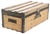 Wooden Transport Trunk, 1800s For Sale