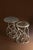 Metal Route Table 03.01 in Cast Aluminium and Cast Glass by Sofia Karnukaeva For Sale - Image 7 of 8