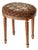 Antique Louis XVI Style Luigina Ottoman, Italy, 1940s For Sale