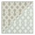 Sample - Schumacher Cleo Trellis Indoor & Outdoor Fabric in Neutral For Sale