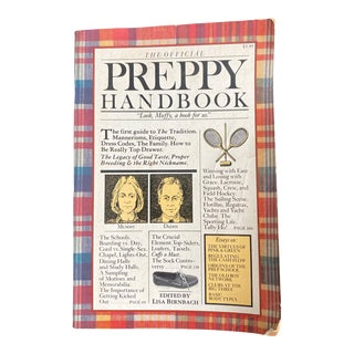 The Official Preppy Handbook 1st Edition Paperback 1981 For Sale