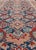 Antique Persian Tabriz Gallery rug with large scale sub geometric florals in medium blue field, red, salmon ,light blue...