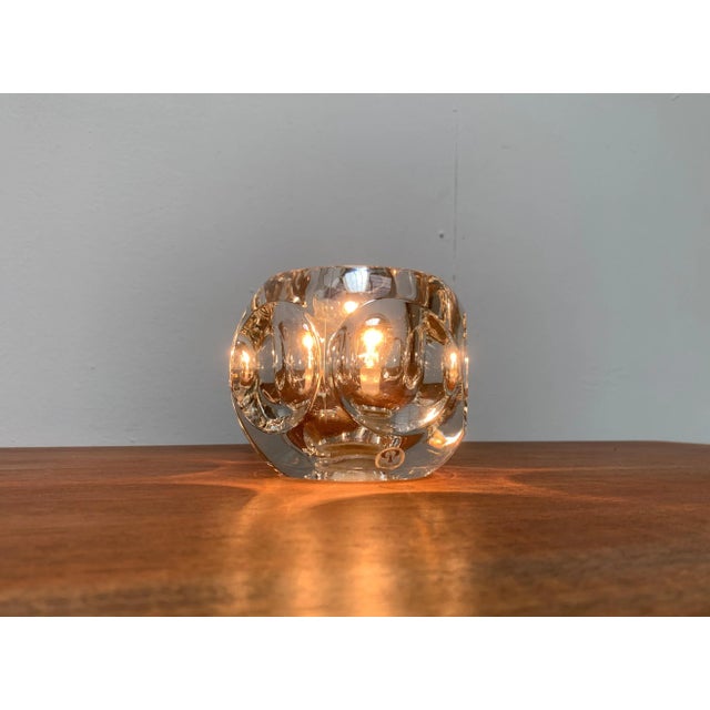 Vintage German Glass Table Lamp from Peill & Putzler For Sale - Image 14 of 18