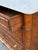 French Bamboo Chest of Drawers With Marble For Sale - Image 9 of 12