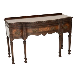 Antique Georgian Style Console Table, 1890s For Sale