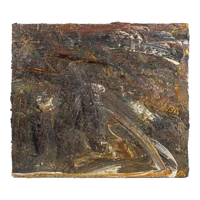 Andy Miller Abstract Composition Oil on Canvas For Sale