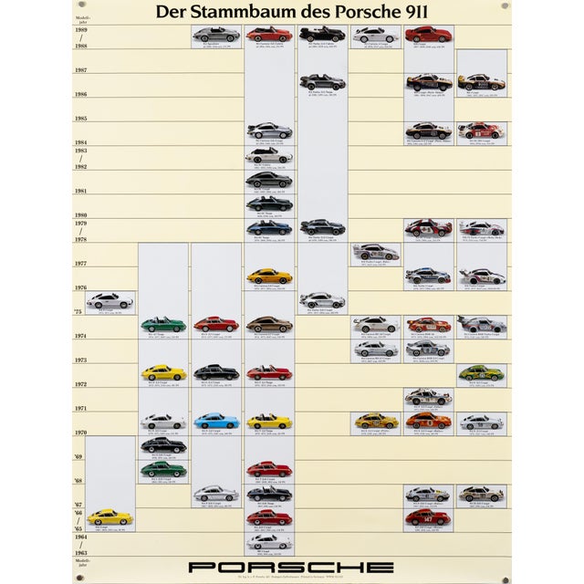 Original Vintage Porsche Poster For Sale - Image 9 of 9