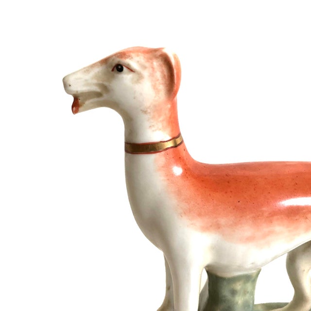 Vintage Ceramic Greyhound Figurine Chairish
