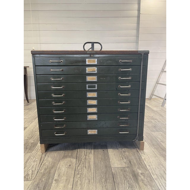 Vintage A-358 Iron Chest of Drawers, 1950 For Sale - Image 12 of 12