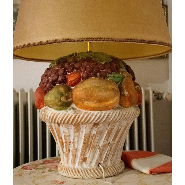 Italian Table Lamp in Porcelain, 1970s For Sale - Image 18 of 18