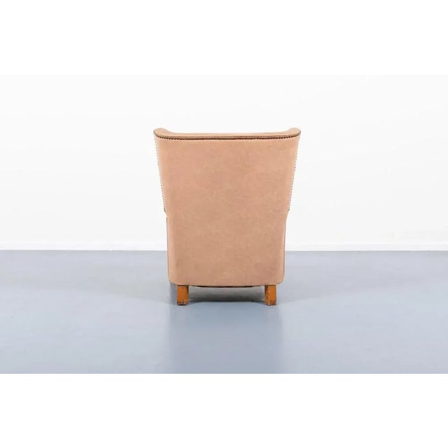 Wood Mid-Century Modern Scandinavian Lounge Armchair, Sweden, 1950s For Sale - Image 7 of 11